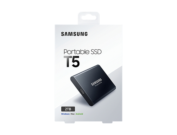 Samsung T5 2TB - External SSD, Black