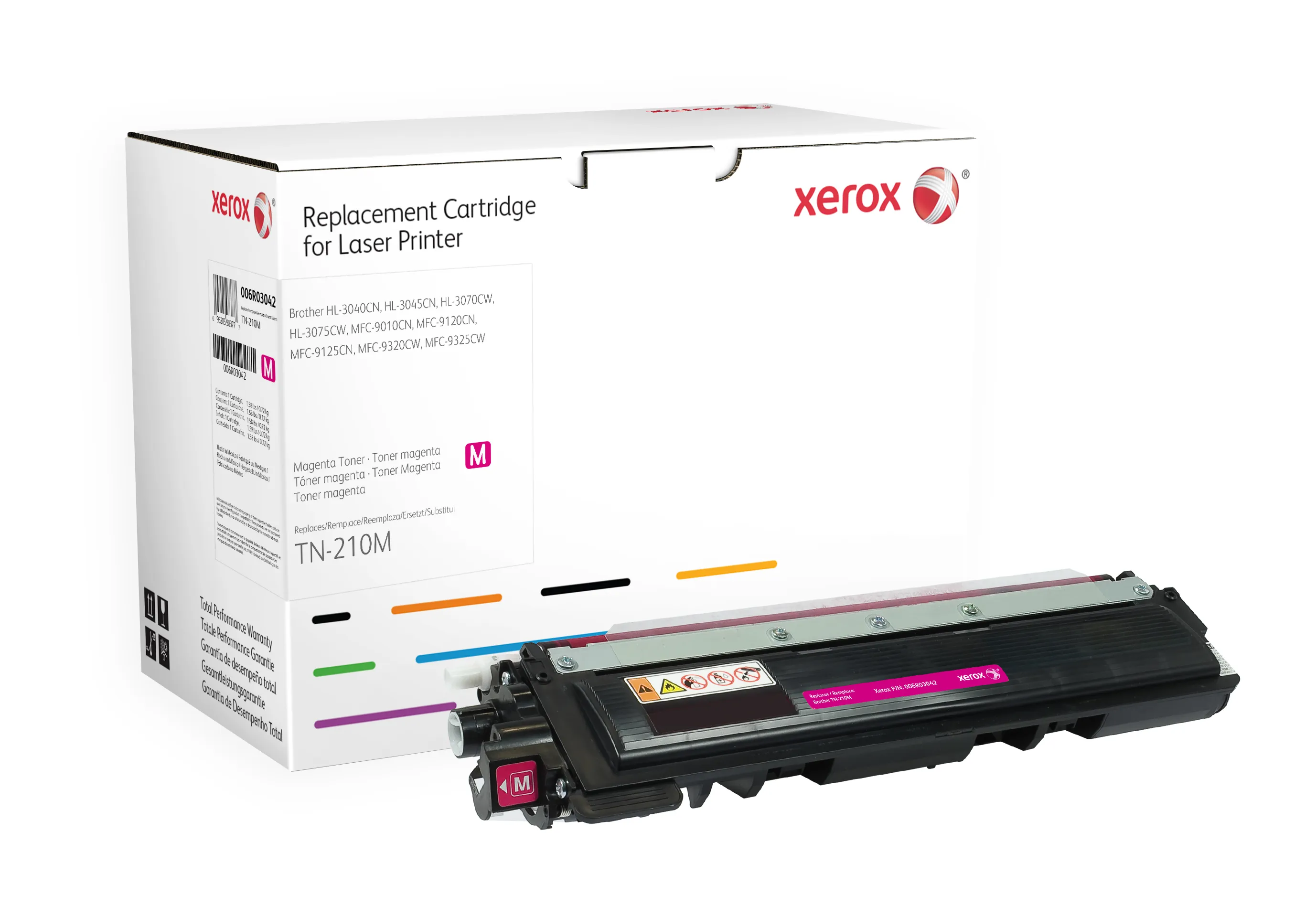 Xerox - Magenta - v&auml;riainekasetti (vastaavuus: Brother TN230M) malleihin Brother DCP-9010CN, HL-3040CN, HL-3040CW, HL-3070CW, MFC-9120CN, MFC-9320CN, MFC-9320CW