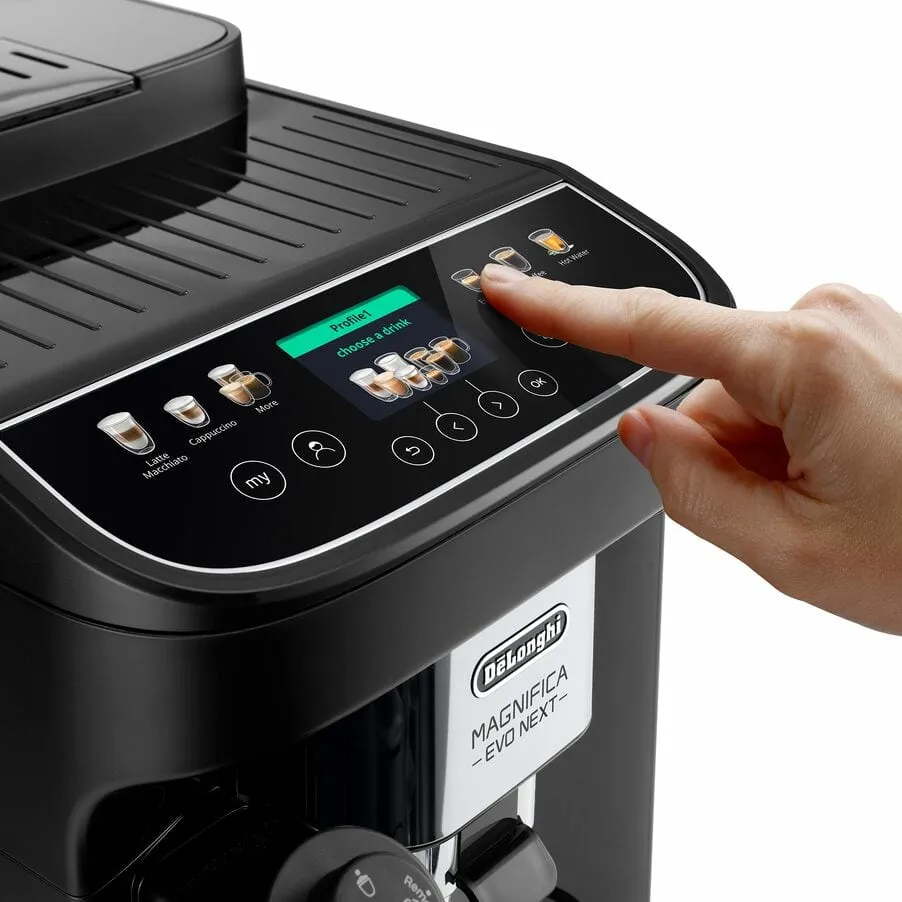 De'Longhi Magnifica Evo Next ECAM310.60.GB helautomatisk espressomaskin, 1,8 l, svart