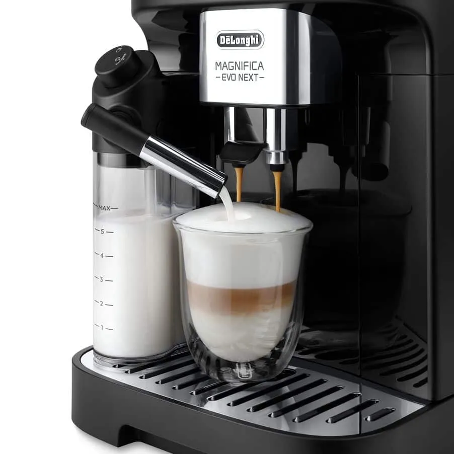 De'Longhi Magnifica Evo Next ECAM310.60.GB helautomatisk espressomaskin, 1,8 l, svart