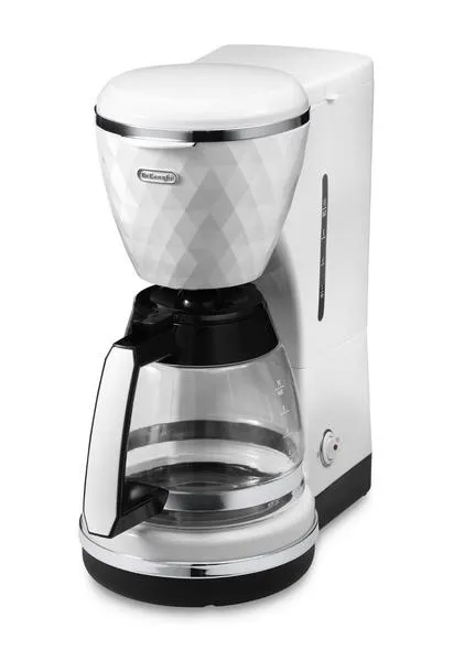 DeLonghi Brillante ICMJ210.1W kahvinkeitin, valkoinen