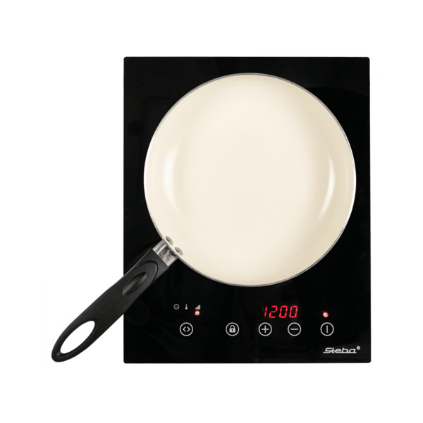 STEBA IK 60 E Inbyggd induktionsh&auml;ll, 1 kokzon, Svart