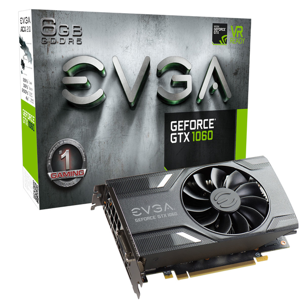 Evga GeForce GTX 1060 Gaming 6GB -n&auml;yt&ouml;nohjain
