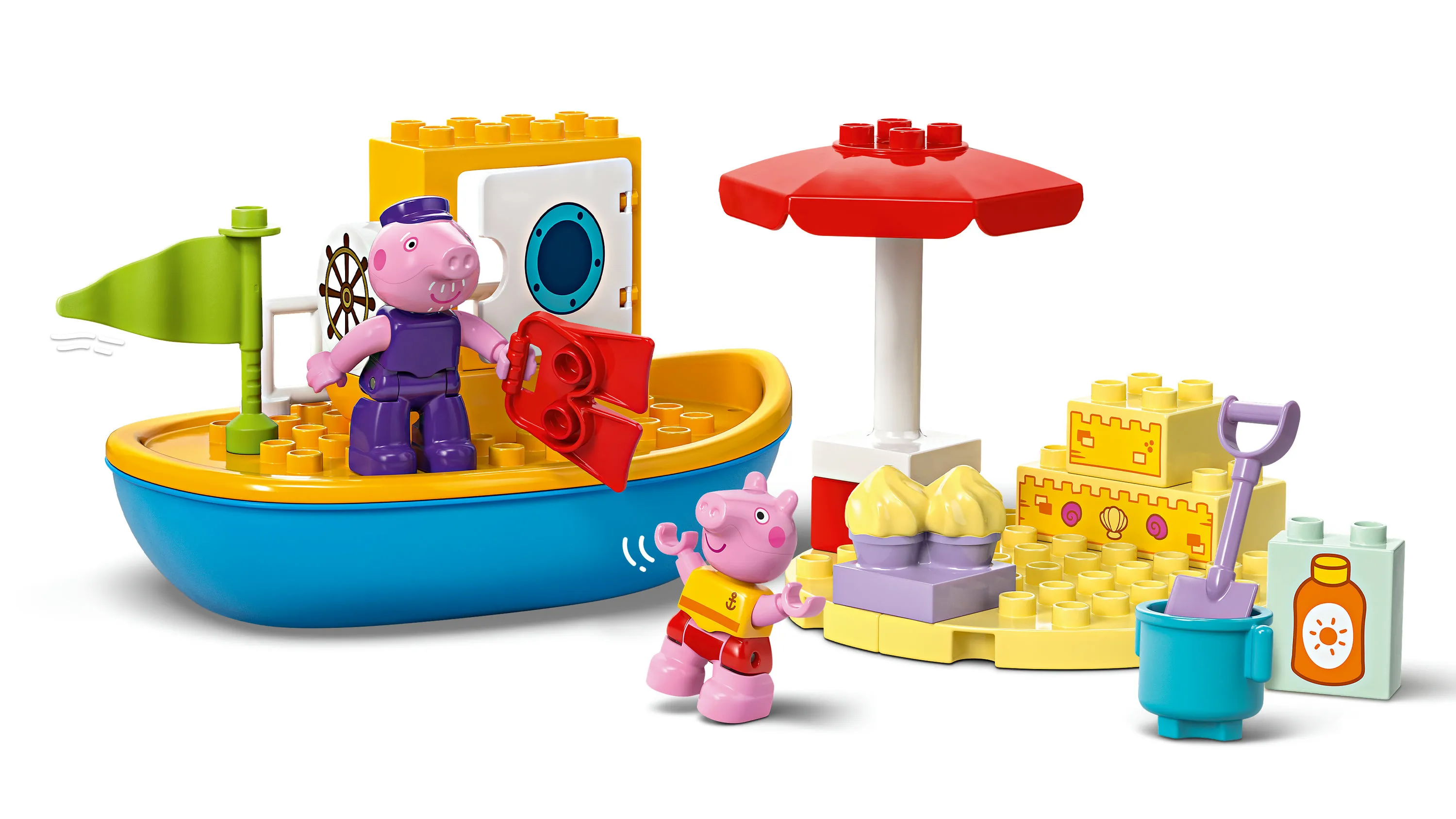 LEGO DUPLO Peppa Pig Piggy's Boat Trip 10432