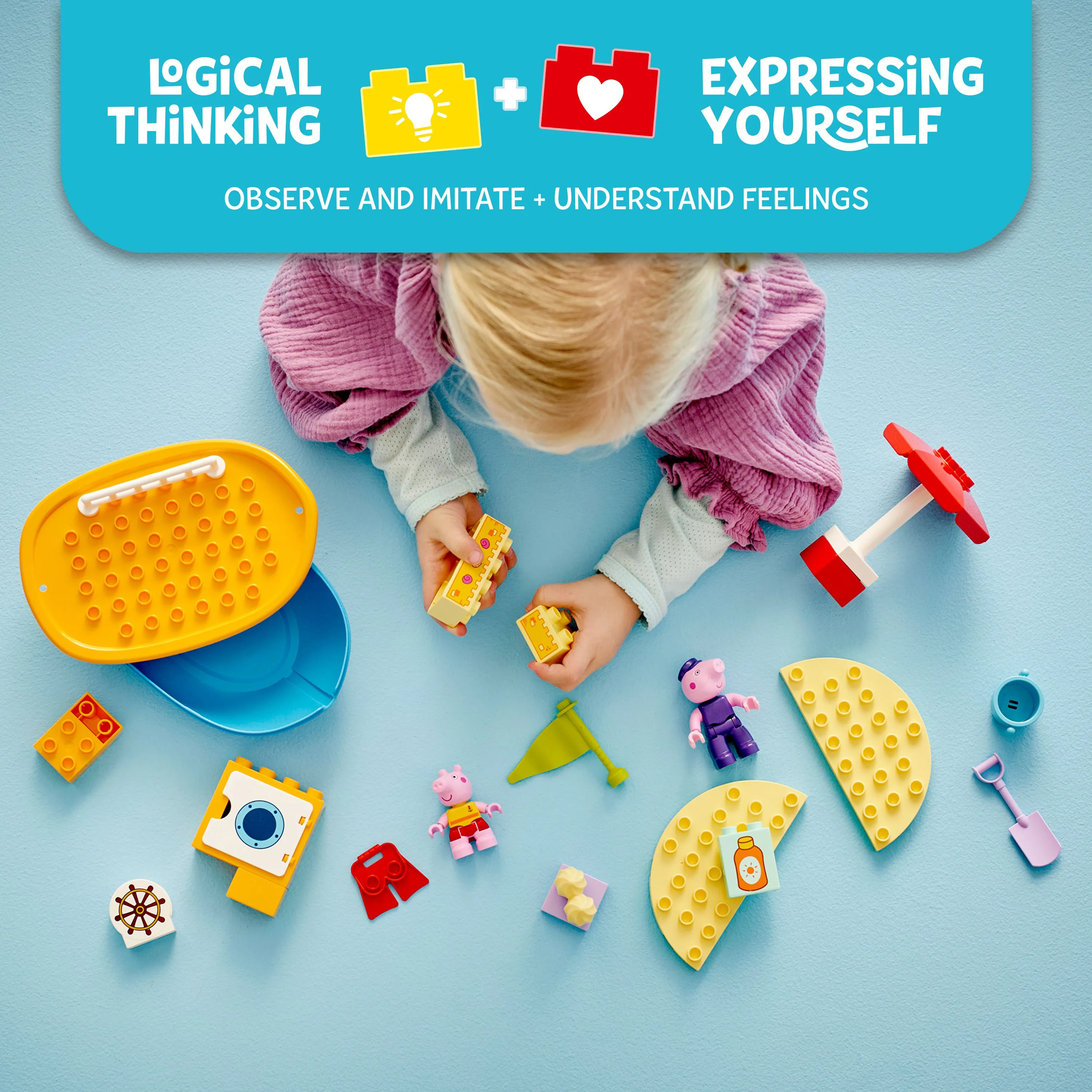 LEGO DUPLO Peppa Pig Piggy's Boat Trip 10432