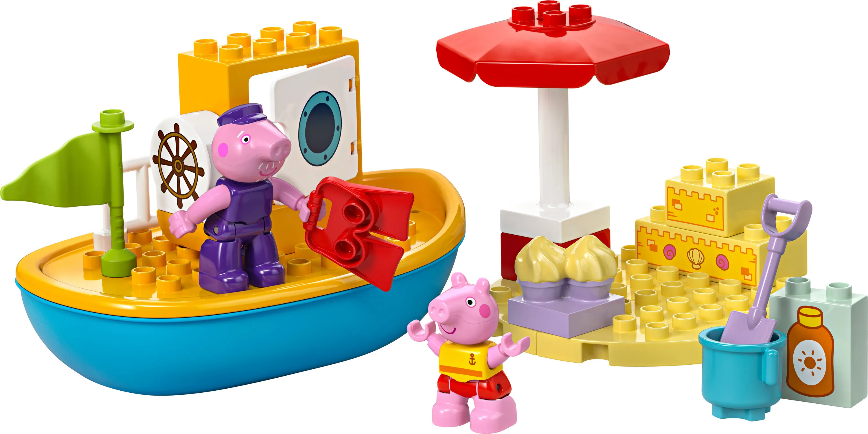 LEGO DUPLO Peppa Pig Piggy's Boat Trip 10432