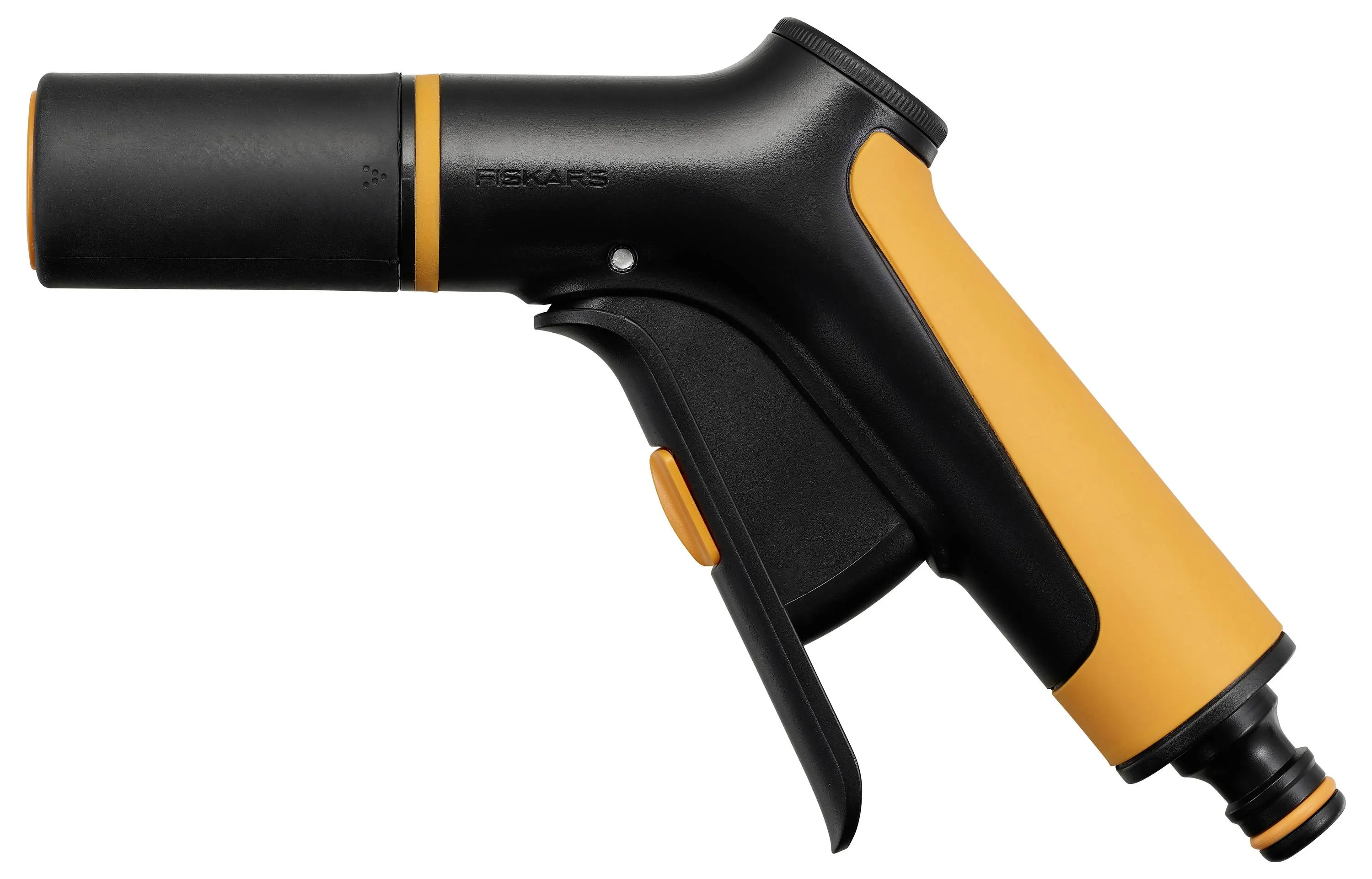 Fiskars - irrigation gun with front switch