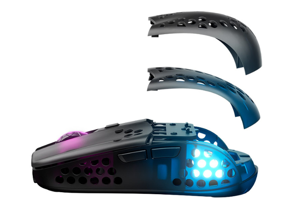 Xtrfy MZ1 RGB Wireless Gaming Mouse, Black