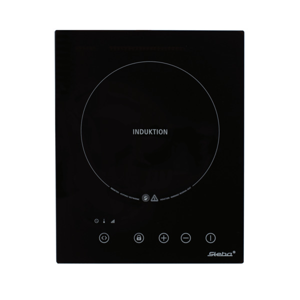 STEBA IK 60 E Built-in Induction Hob, 1 Cooking Zone, Black