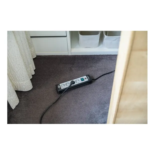 Brennenstuhl Premium-line power strip, 4xCEE 7/4 outlets, 1xCEE 7/7, 5m, black/grey