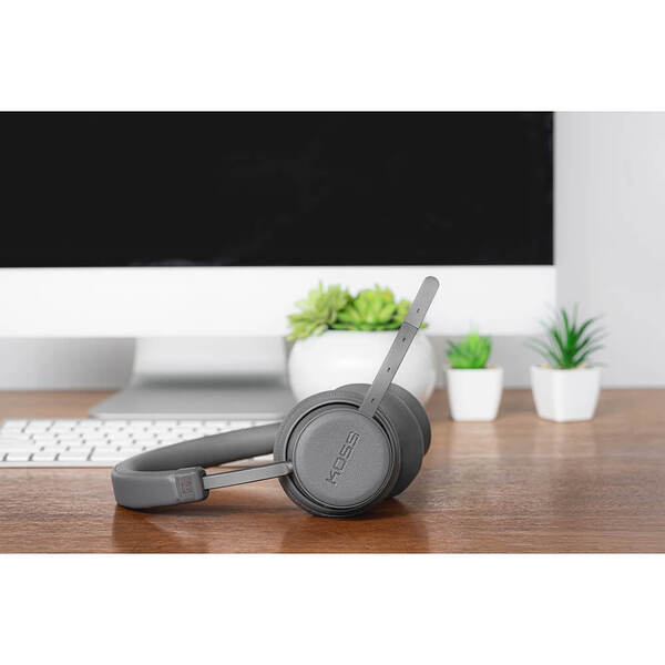 Koss CS340BT QZ tr&aring;dl&ouml;s headset dubbelpack, svart