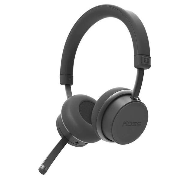 Koss CS340BT QZ tr&aring;dl&ouml;s headset, svart