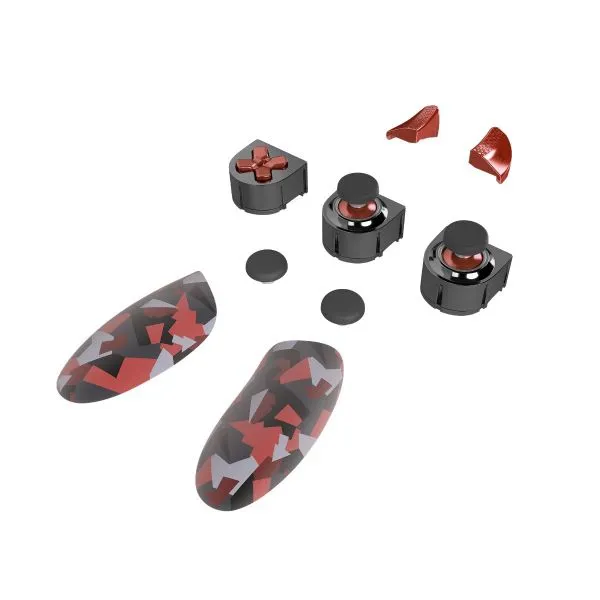 Thrustmaster AddOn . ESWAP X Pro Red Color Pack -peliohjain lisävaruste, PC, Xbox