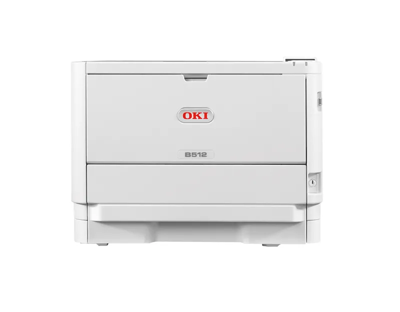 OKI b512dn Duplex, LAN, A4 -LED-mustavalkotulostin