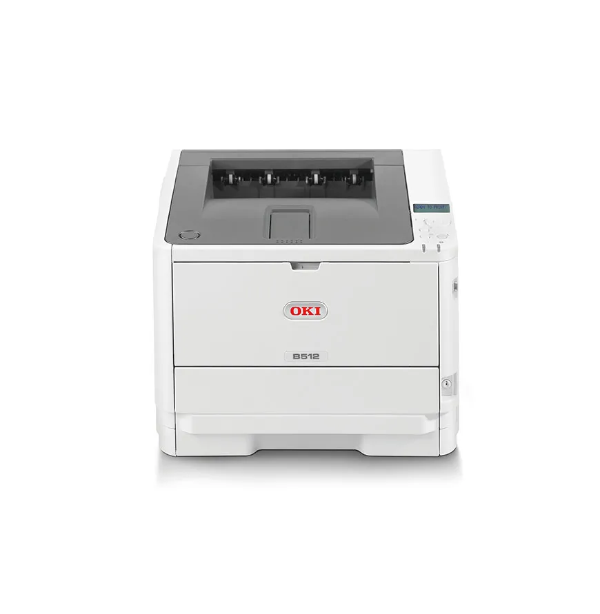 OKI b512dn Duplex, LAN, A4 -LED-mustavalkotulostin