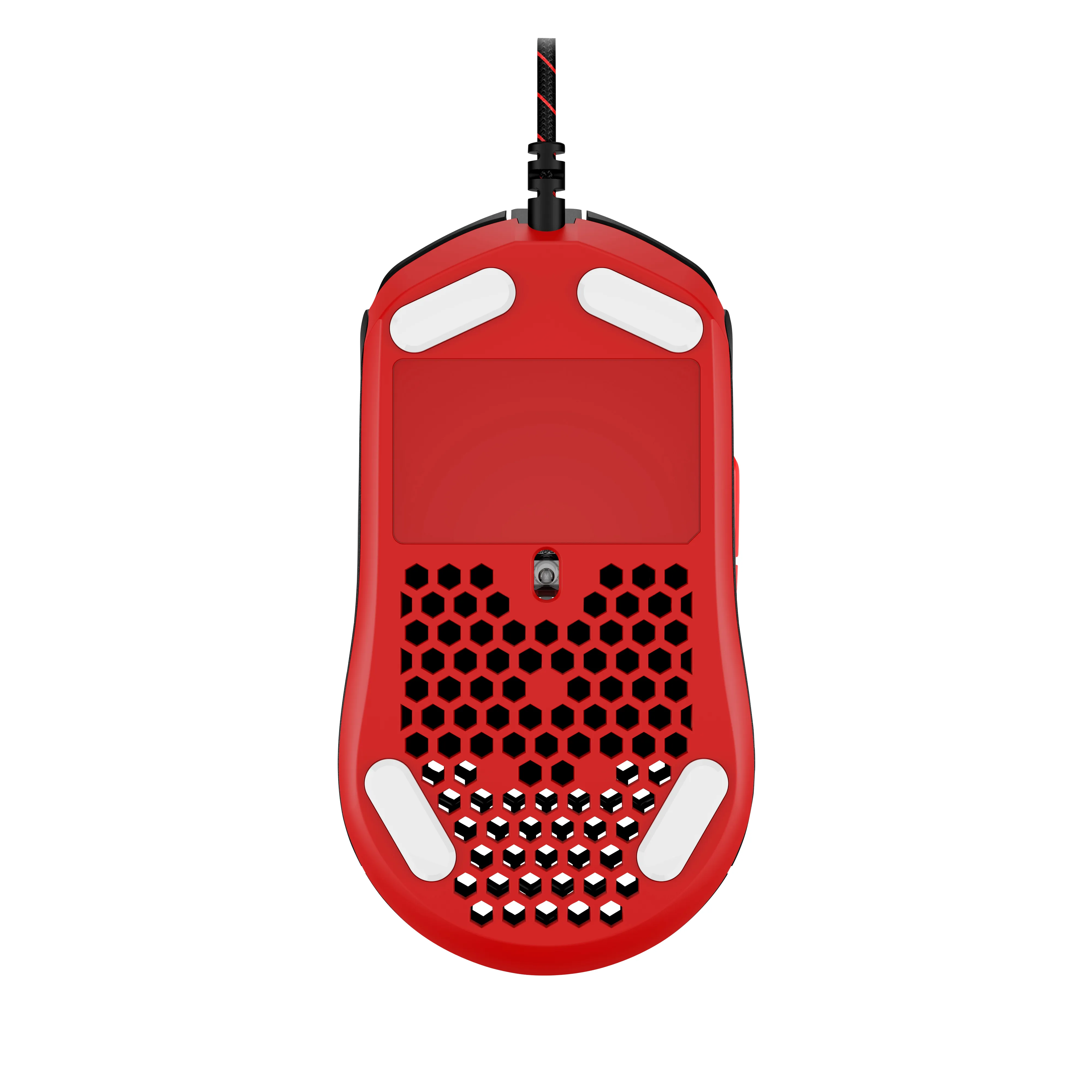 HyperX Pulsefire Haste tr&aring;dbunden gamingmus, svart/r&ouml;d