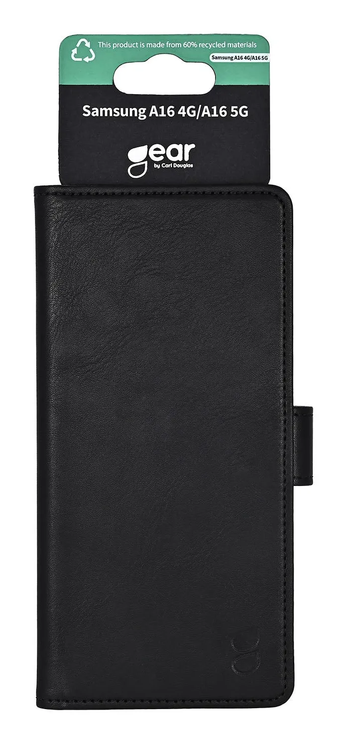 GEAR Classic 3 card Recycled Samsung A16 4G/A16 5G Black