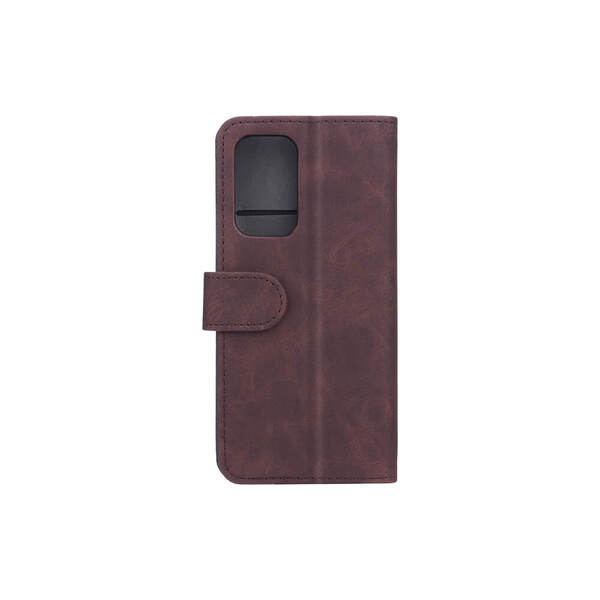 GEAR Wallet, Galaxy A53 5G - pl&aring;nboksfodral, Brun