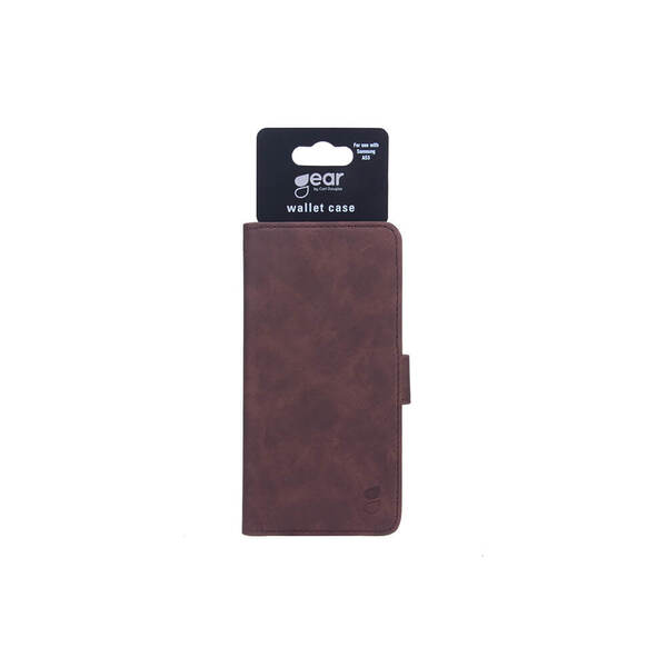 GEAR Wallet, Galaxy A53 5G - Wallet Case, Brown