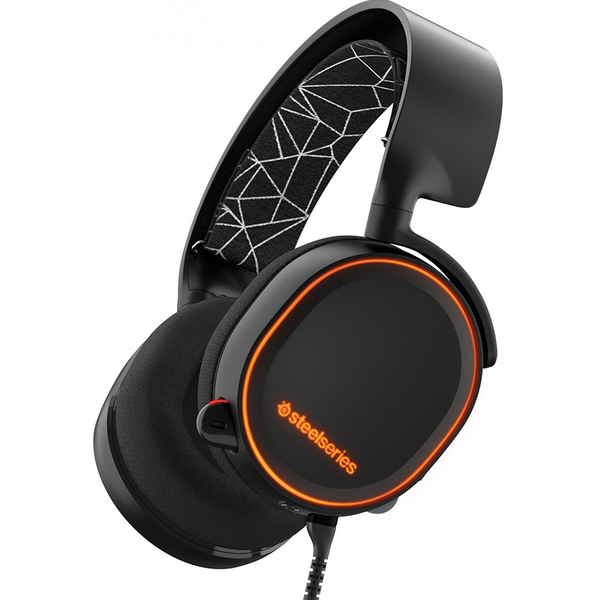 SteelSeries Arctis 5 2019 Edition - gaming headset, black