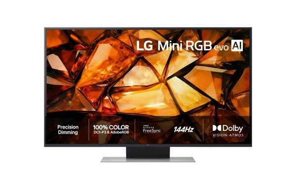 LG MRGB87B3B 65" 4K Mini LED webOS TV, 120Hz, HDR10, Dolby Vision