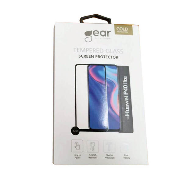 GEAR Glas Prot. 2,5D Full Cover Huawei P40 Lite