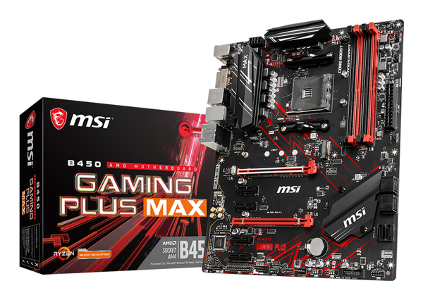 MSI B450 GAMING PLUS MAX ATX - motherboard