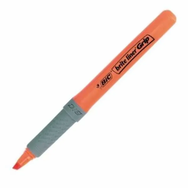BIC Brite Liner Grip textMarker orange