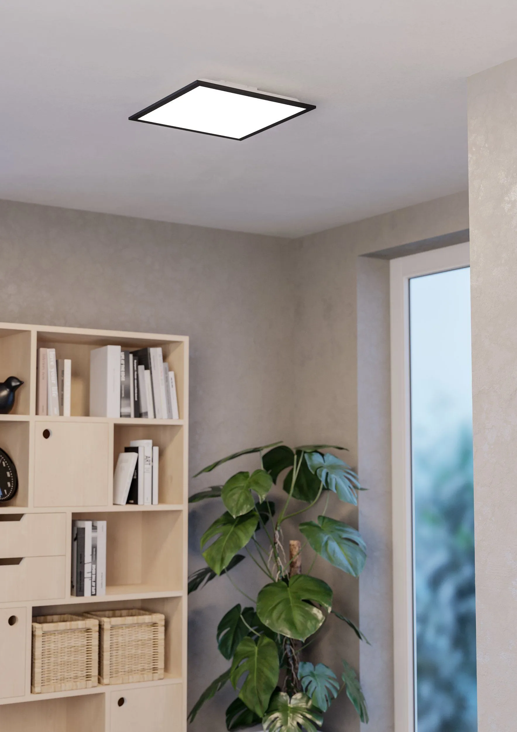 EGLO Moradillo-Z - LED-taklampa, svart