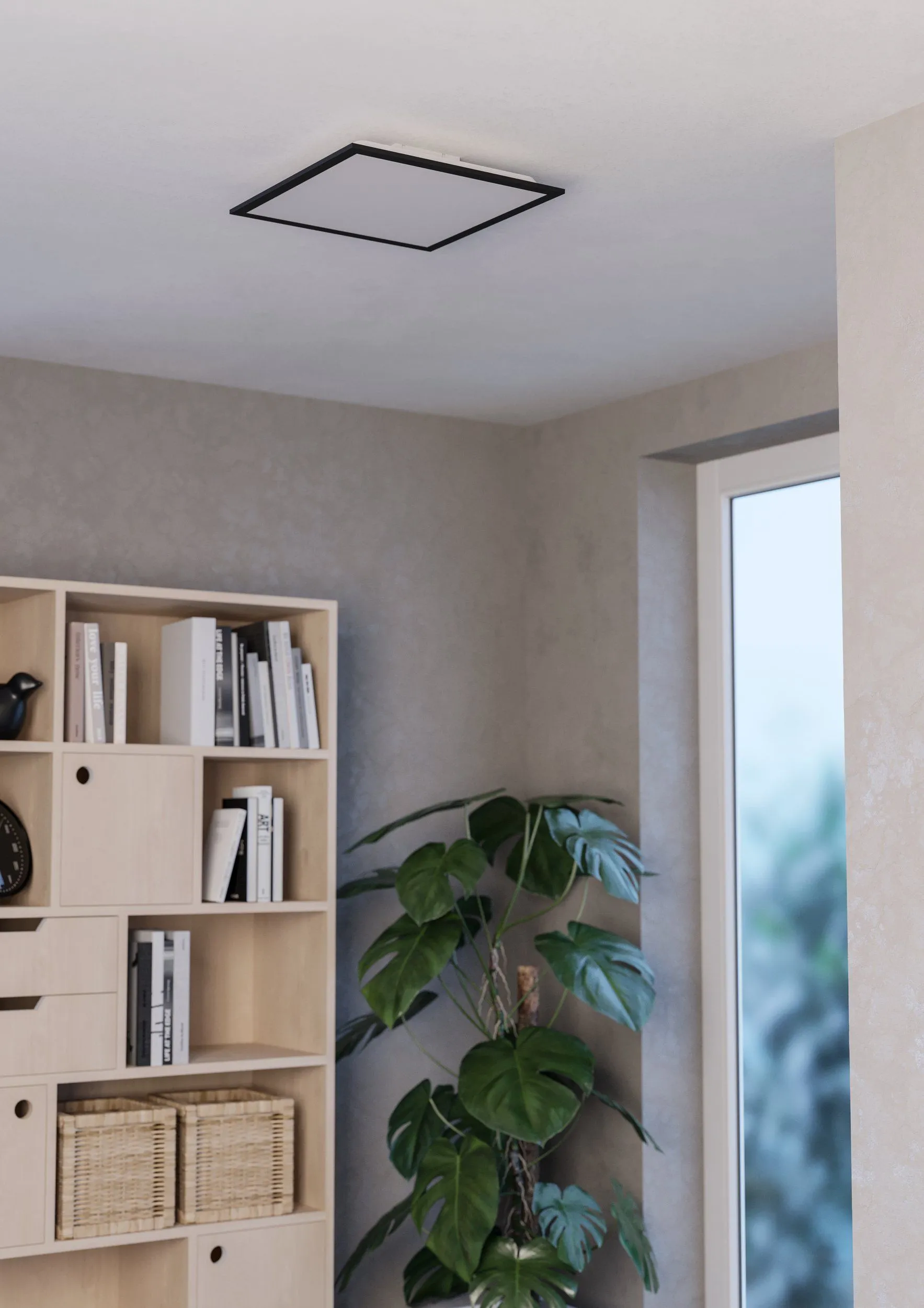 EGLO Moradillo-Z - LED-taklampa, svart