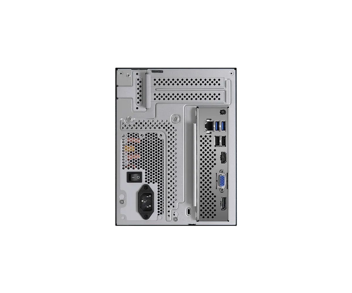 ASRock DeskMeet X300 mini-PC barebone, svart