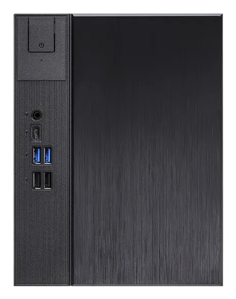 ASRock DeskMeet X300 mini-PC barebone, svart