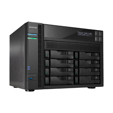 ASUSTOR AS6208T 8-Bay NAS Intel Celeron