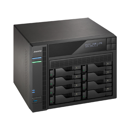 ASUSTOR AS6208T 8-Bay NAS Intel Celeron