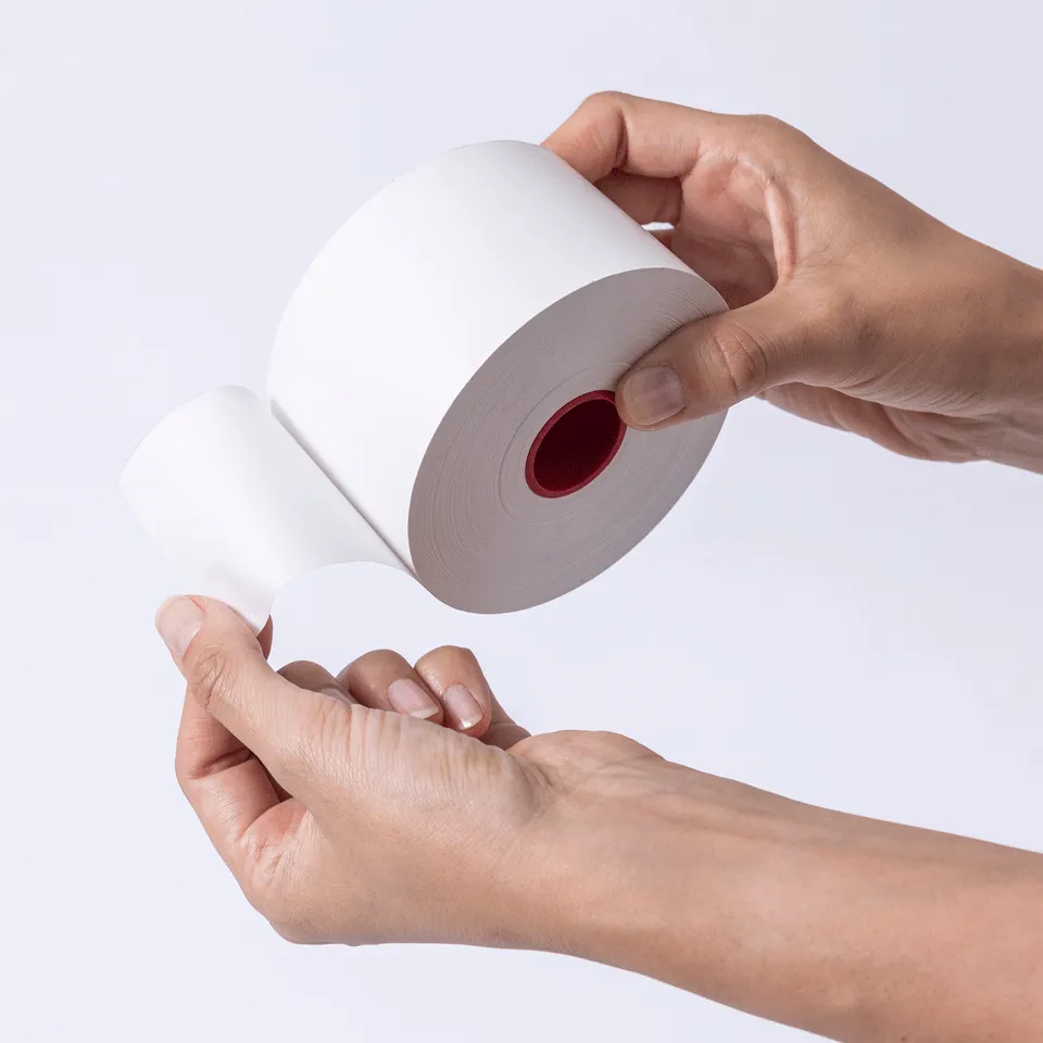 Brother Continuous (DT) Linerless Roll 58mm x 114m - 12 rolls, White