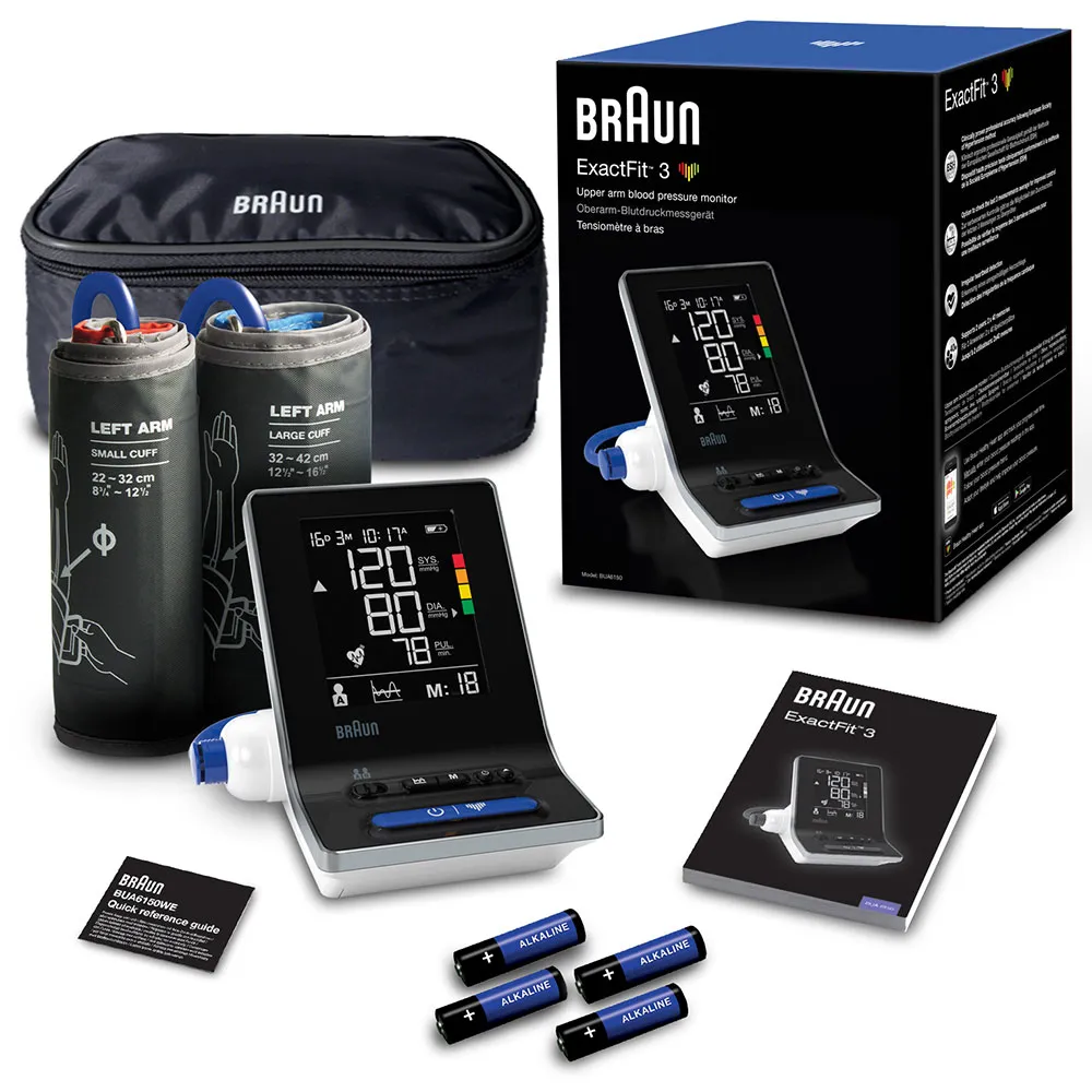 Braun ExactFit 3 Digital - bloodtrycksmätare