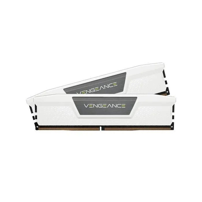 Corsair VENGEANCE 32 Gt (2 x 16 Gt) DDR5 6400 MHz, CL32 -muisti, valkoinen (XMP)