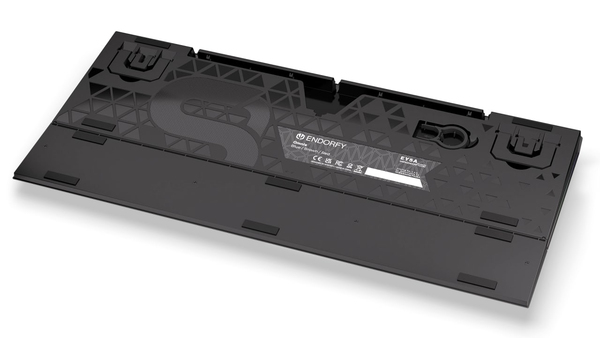 Endorfy Omnis mekaniskt ergonomiskt speltangentbord, Kailh Brown, svart