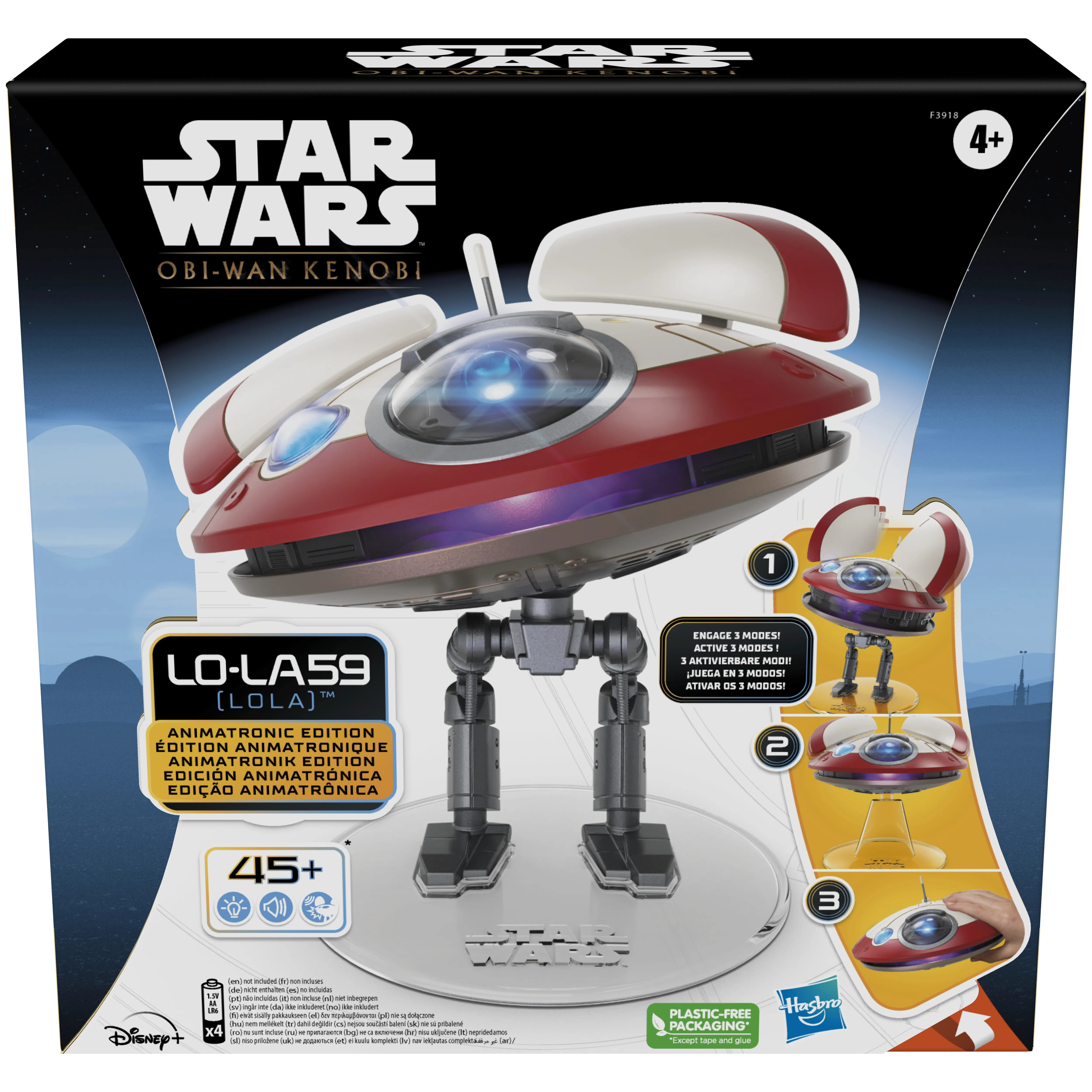 Hasbro Star Wars L0-LA59 (Lola) Animatronic Edition Toy Figure