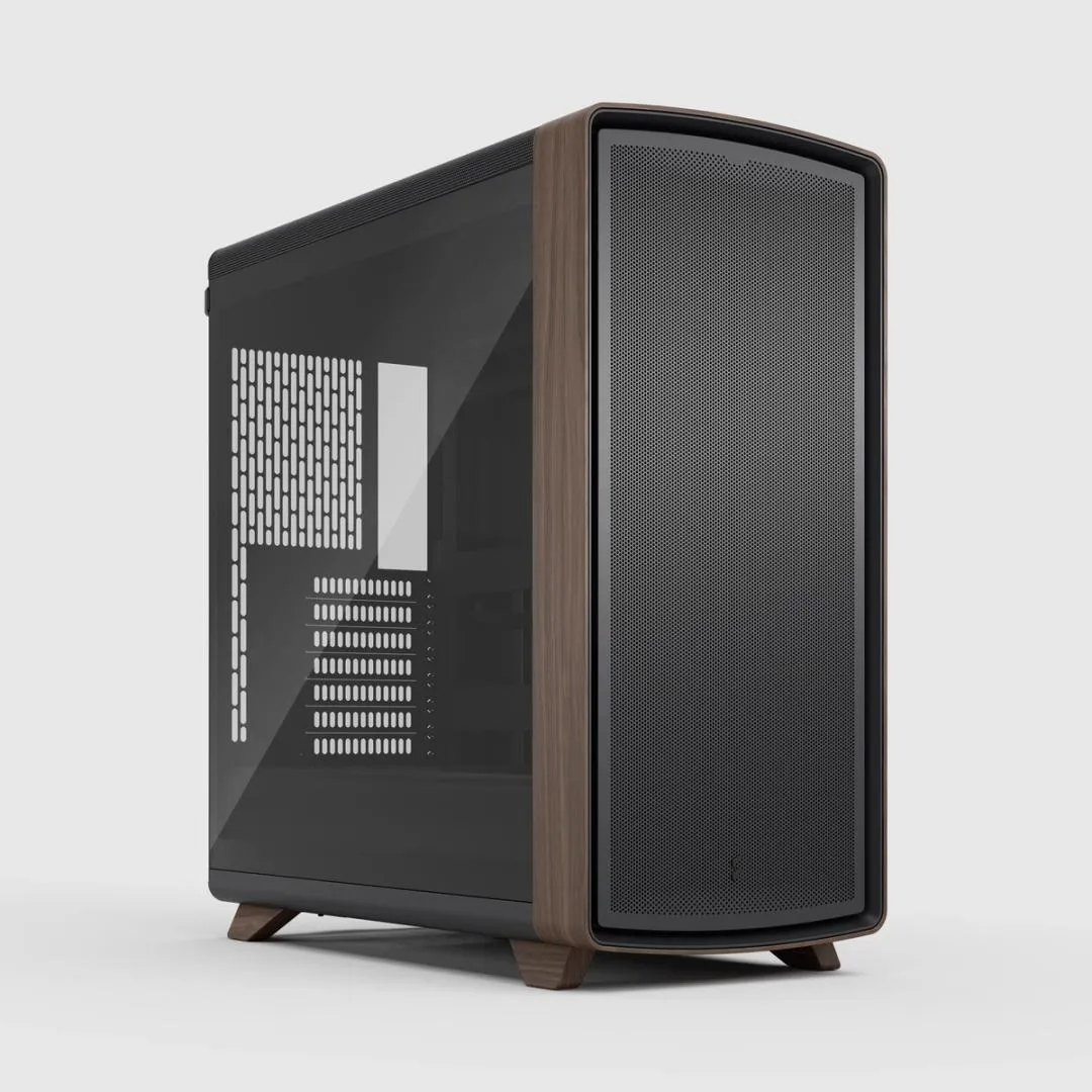 Fractal Design Summit Midi-Tower Case with light tinted window, Black