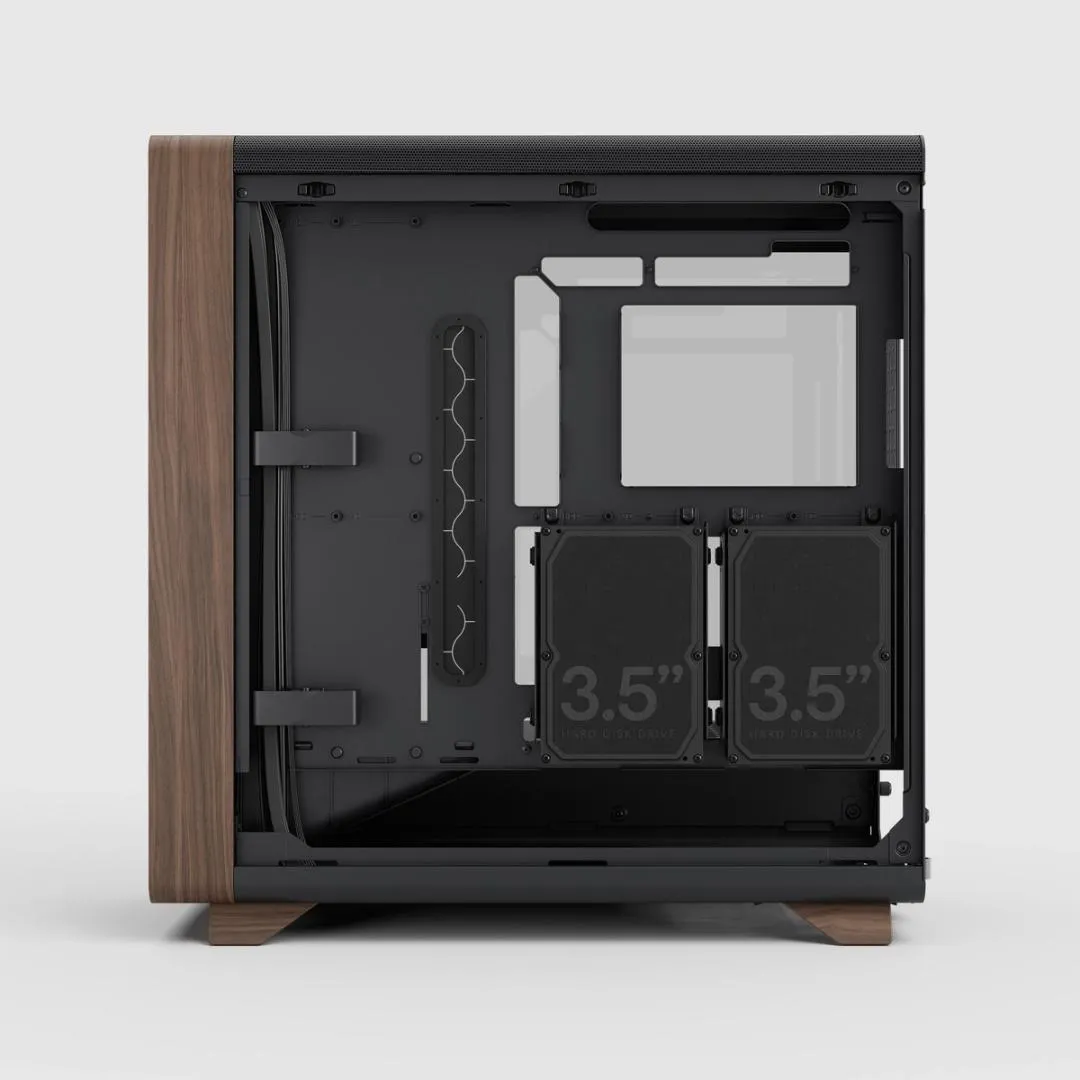 Fractal Design Summit Midi-Tower Case with light tinted window, Black