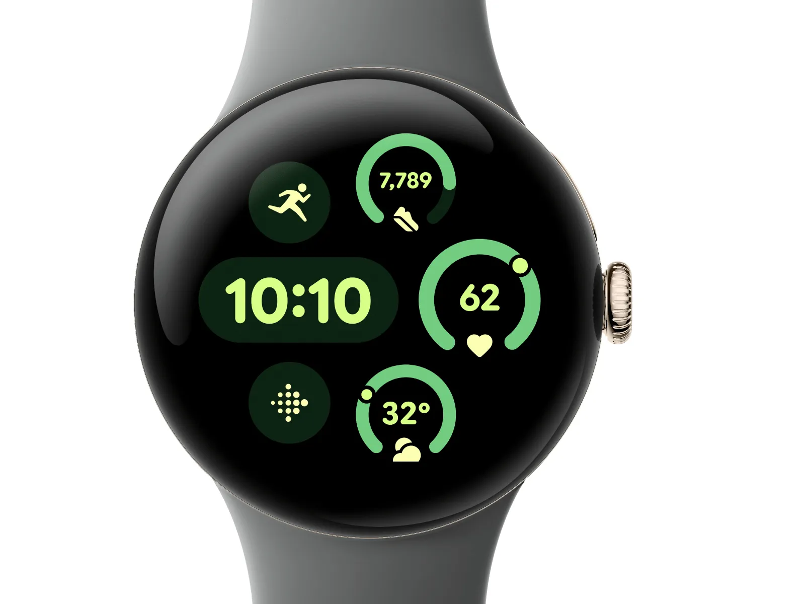 Google Pixel Watch 3 (41mm) WiFi -älykello, hazel