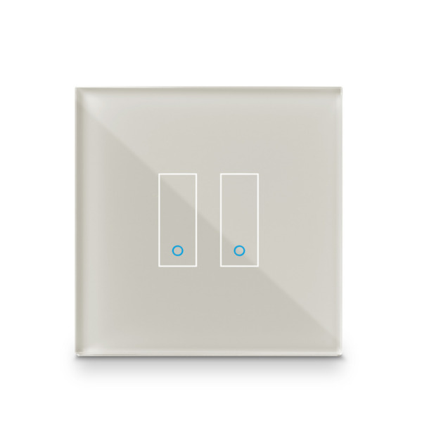 Iotty Smart Switch double button faceplate