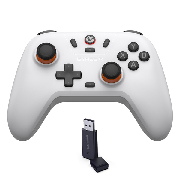 GameSir Nova Lite Multiplatform Gamepad -langaton ohjain, valkoinen (Hall-Effect Sticks)