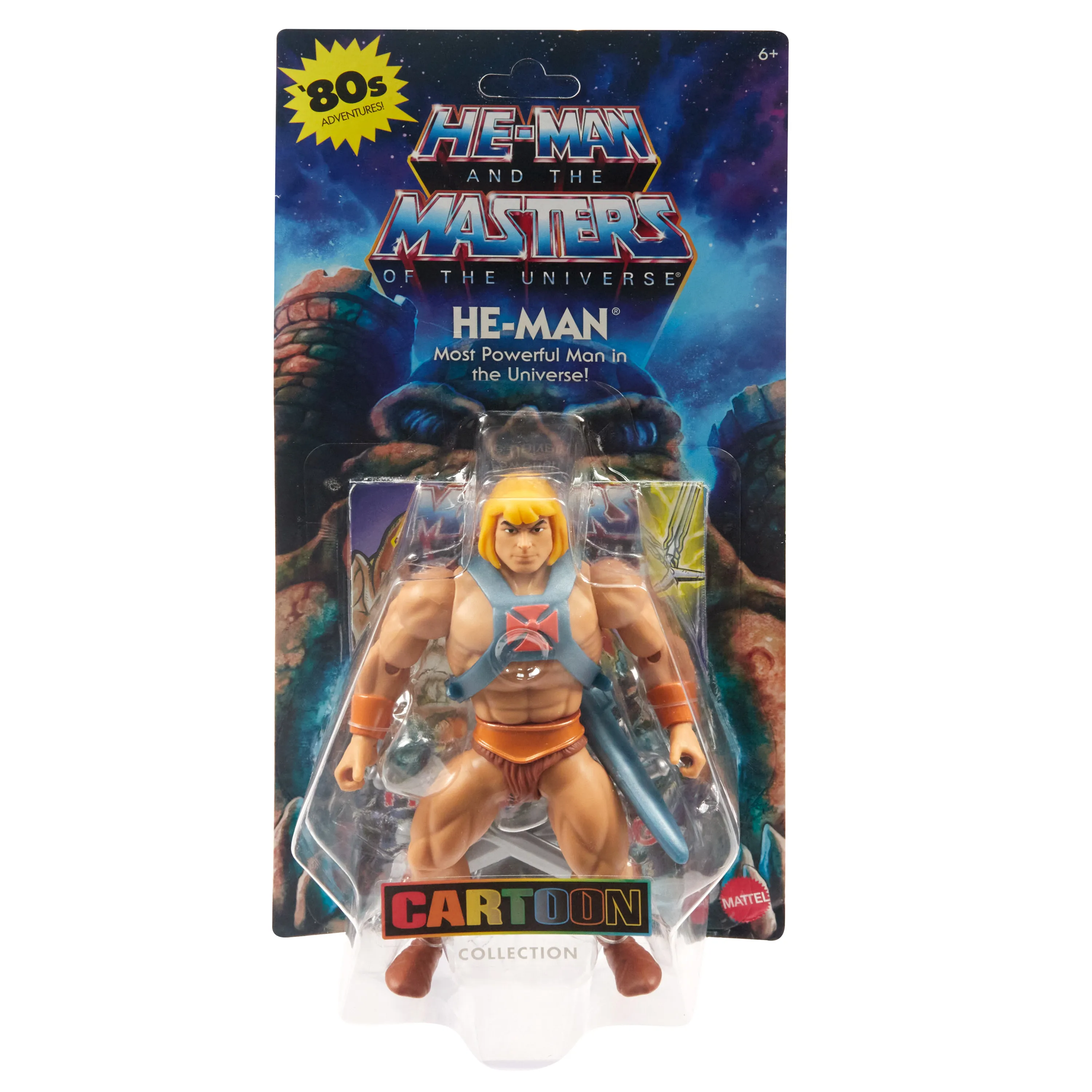 Mattel Masters of the Universe Origins Cartoon Collection He-Man, toy figure (14 cm)