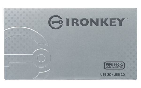 Kingston IronKey S1000 Enterprise USB 3.2 Gen 1 4GB memory stick, Silver