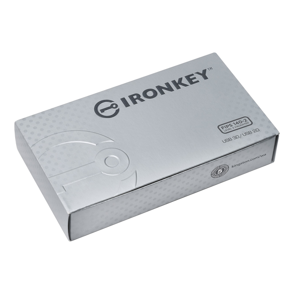 Kingston IronKey S1000 Enterprise USB 3.2 Gen 1 4GB memory stick, Silver