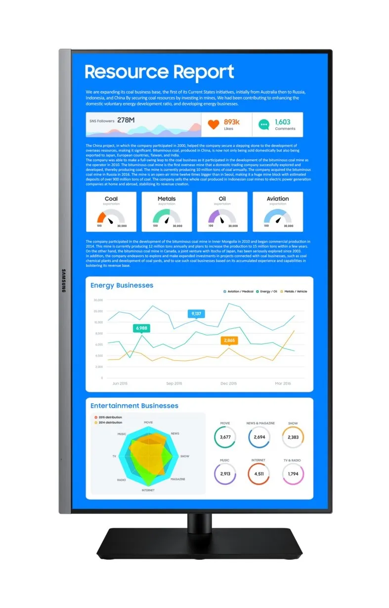 Samsung S27R650FDUXEN 27" Full HD, IPS -n&auml;ytt&ouml;