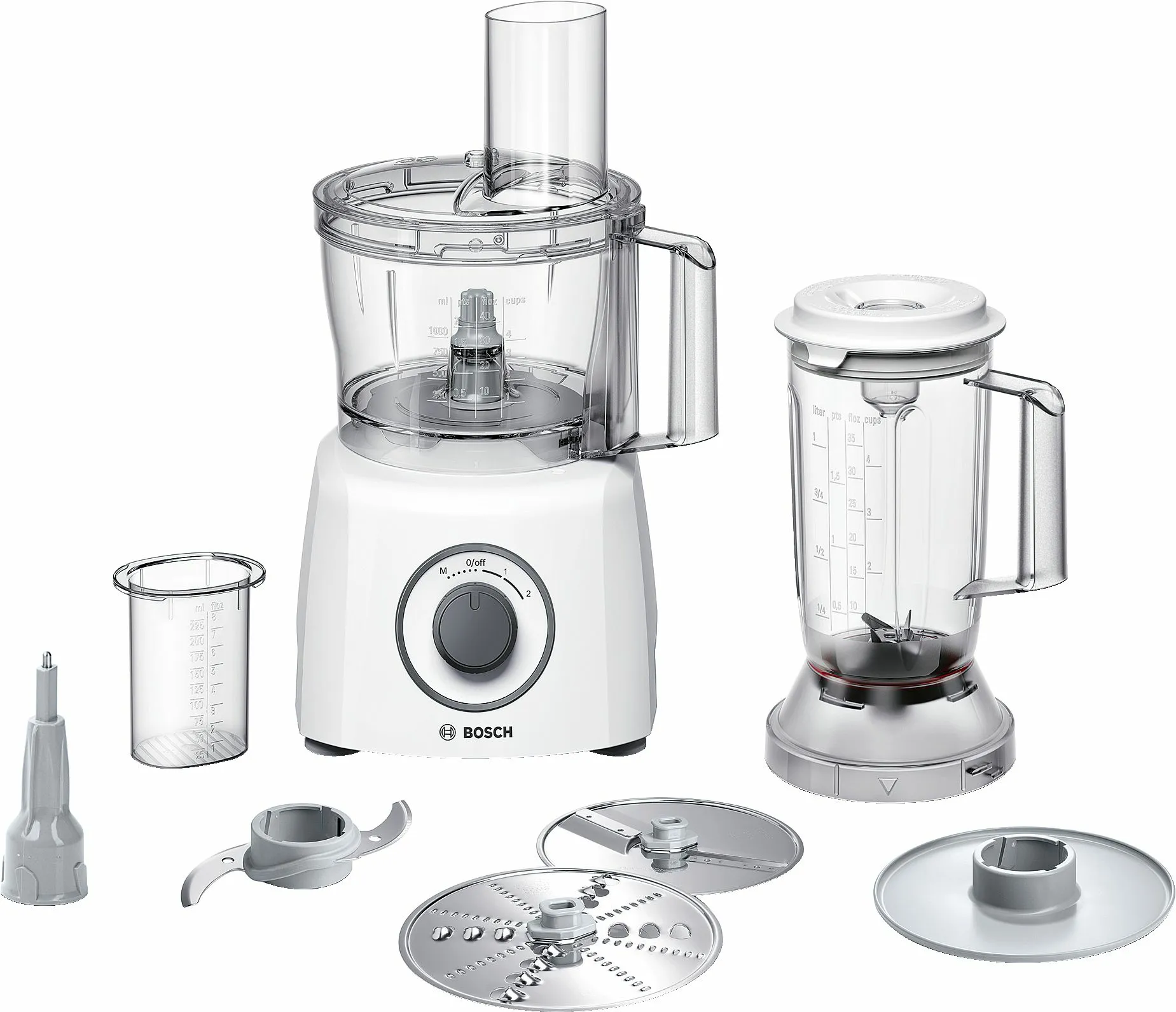 Bosch MCM3200W - Food Processor - 800 W