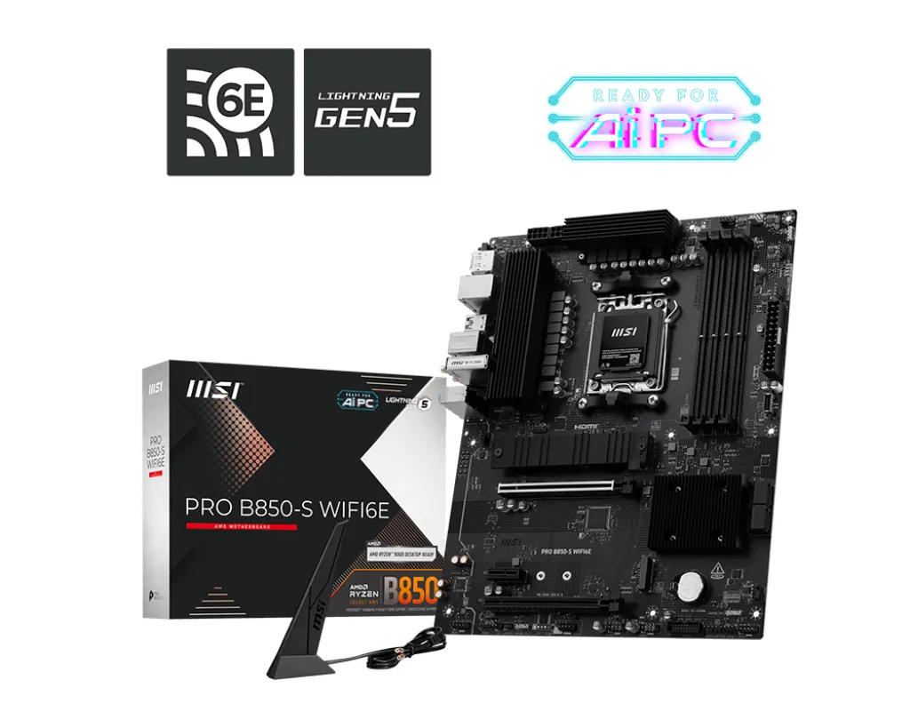MSI PRO B850-S WIFI6E ATX - motherboard